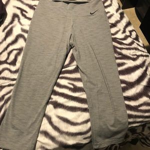 Grey Nike Capri Pant